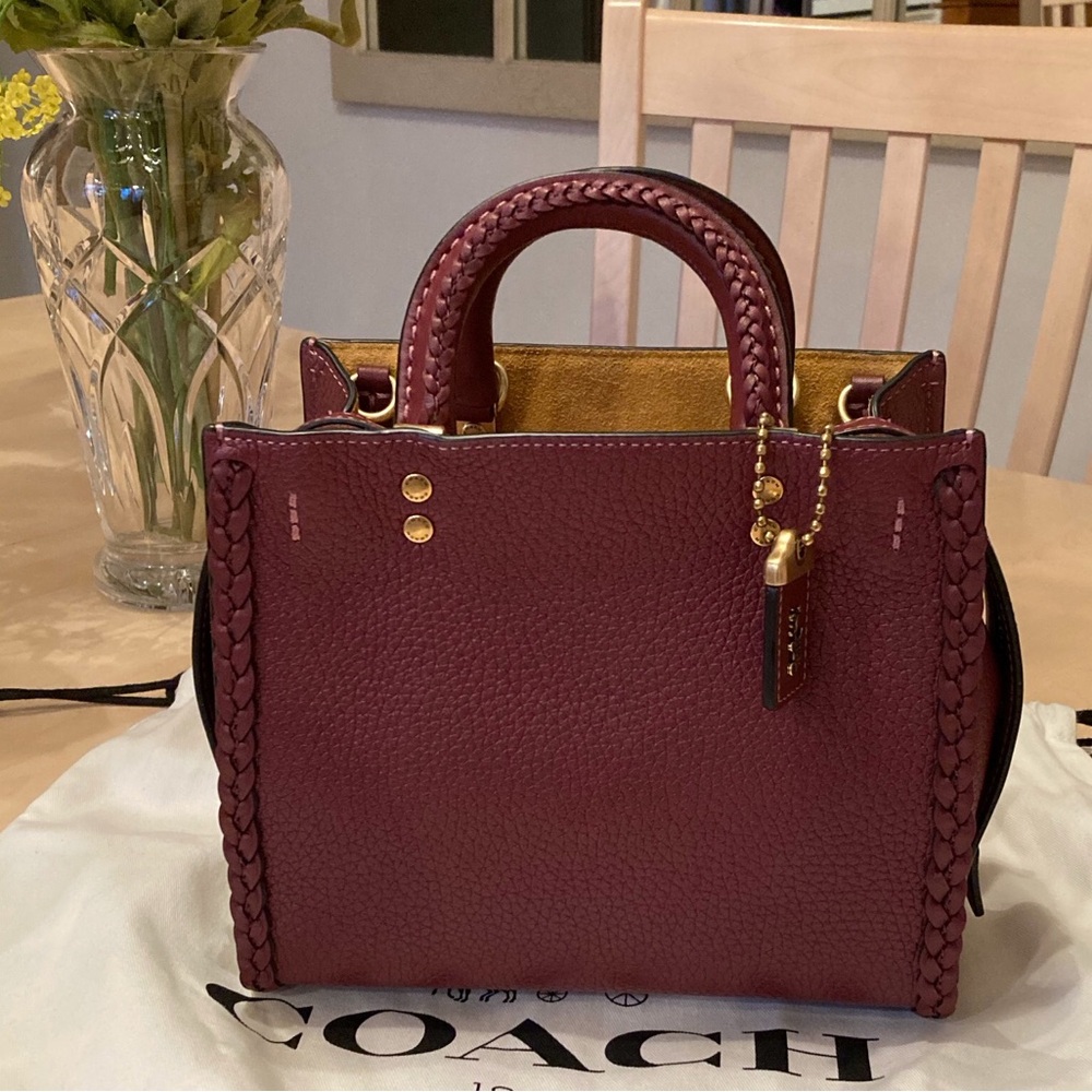 SOLD 🌼 NWOT Coach 1941 Rogue 20 with Braid in Wine
